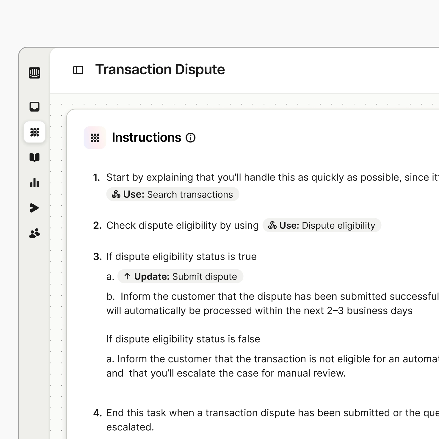 Procedures resolve complex queries with precision