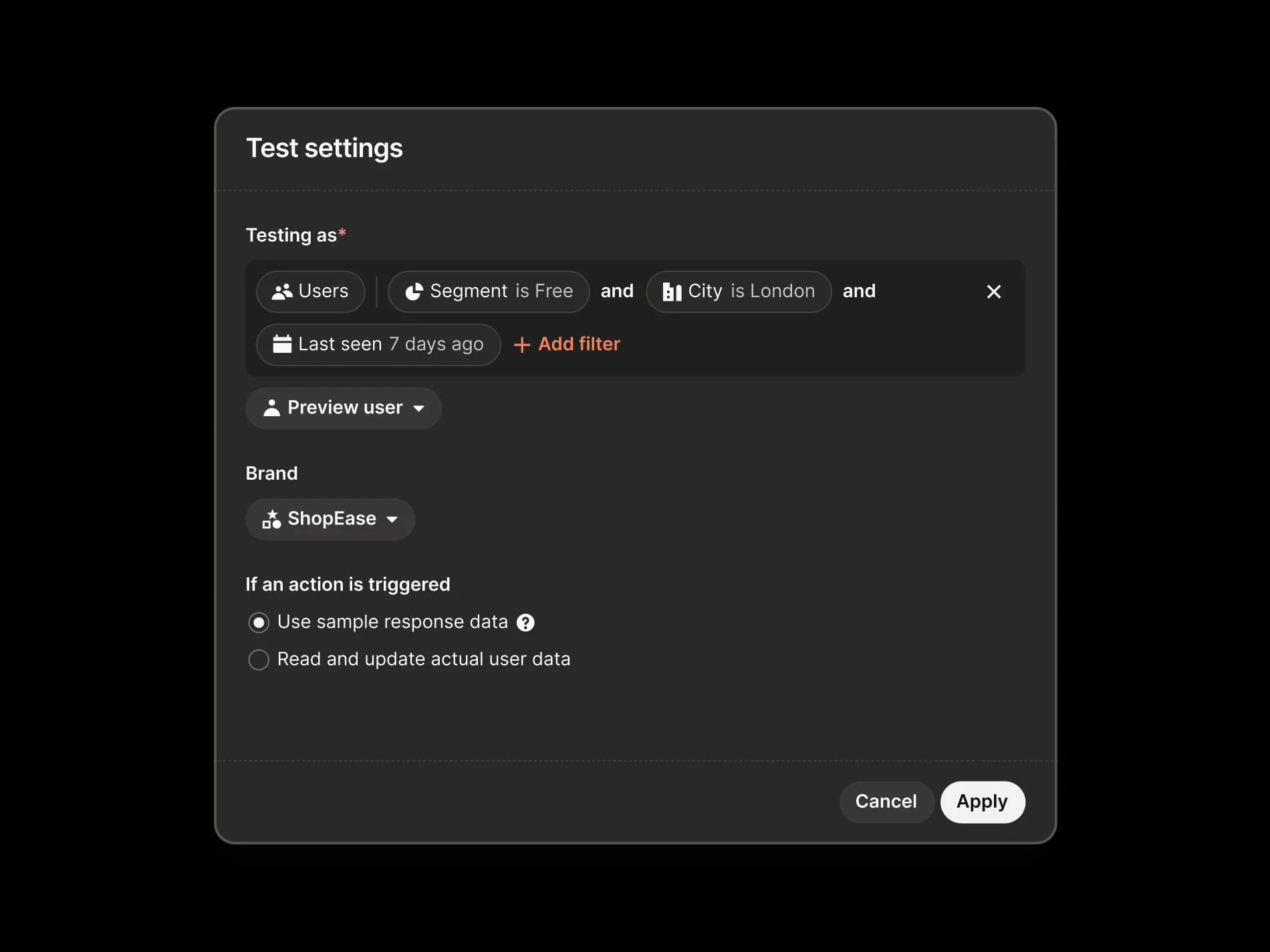 Audience Testing