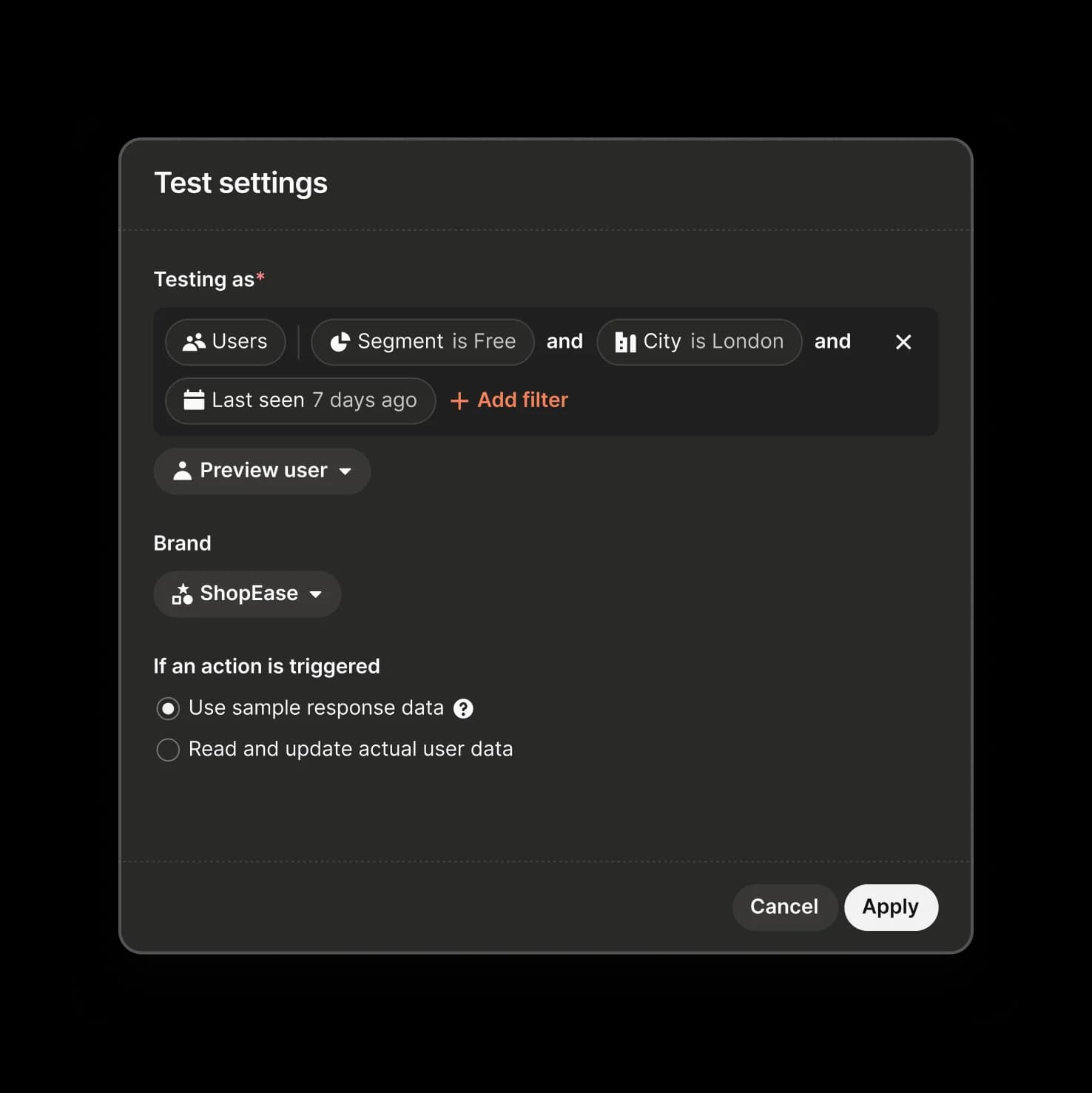 Audience Testing