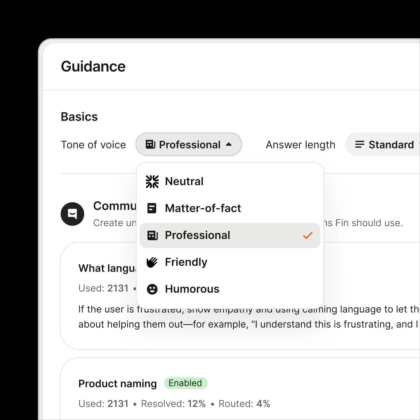 AI efficiency, human-quality service
