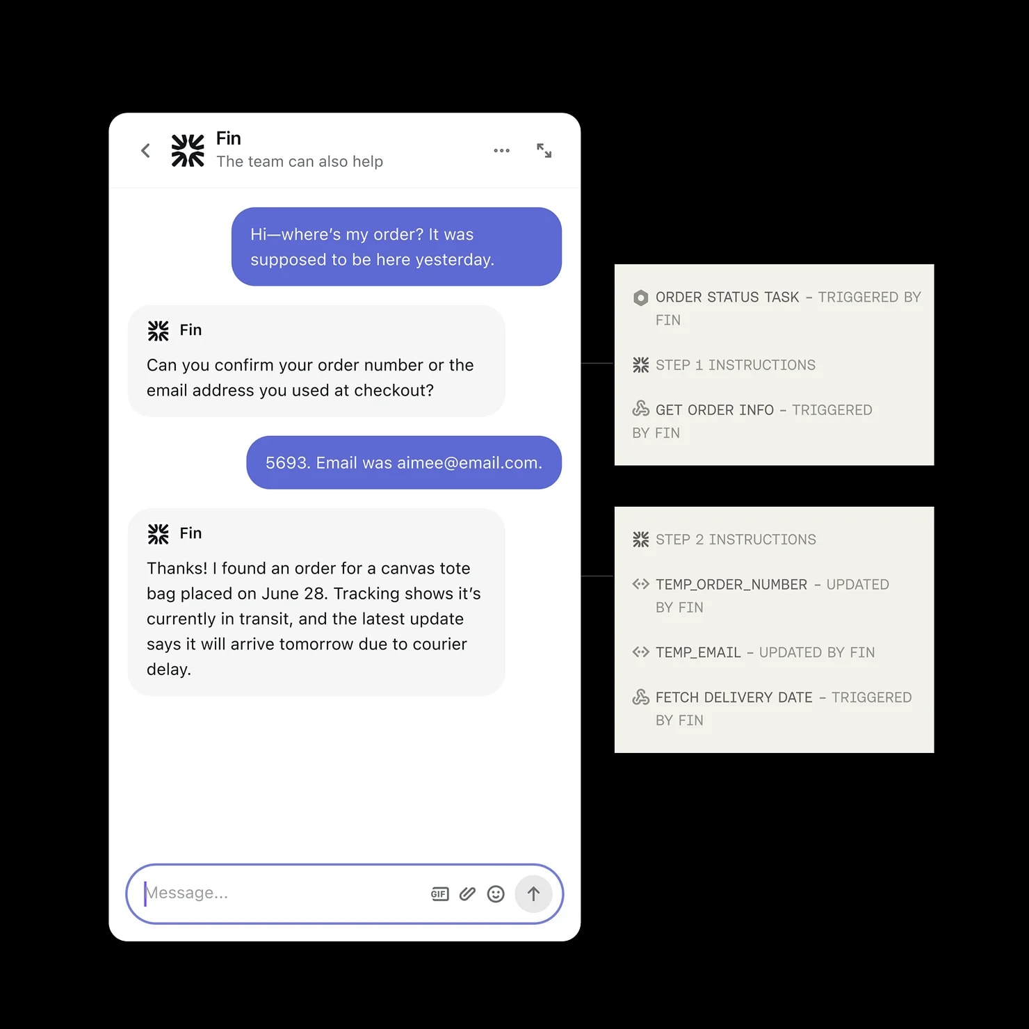 Resolving ecommerce issues like cancellations, shipping, and returns on mobile