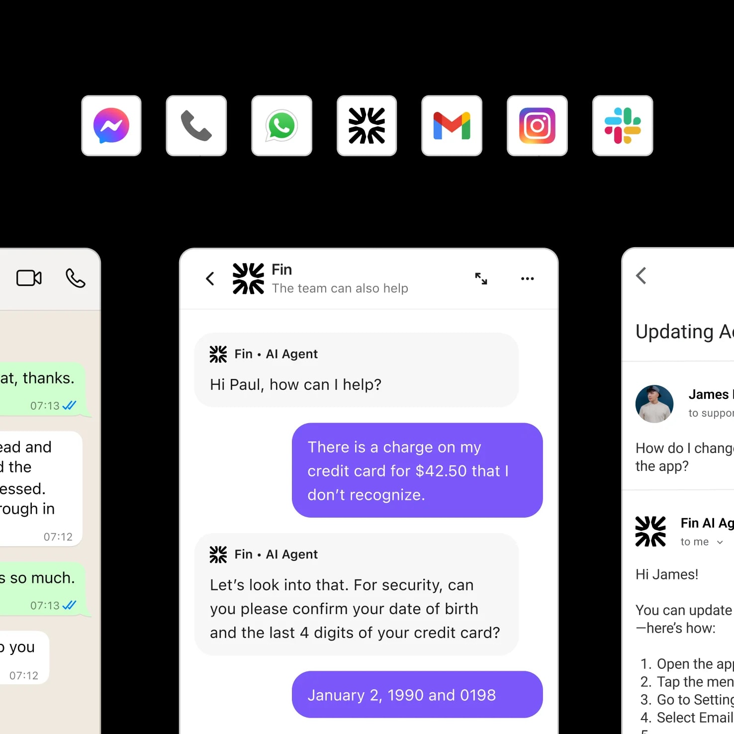 Visual showing modular deployment options across your stack (mobile)