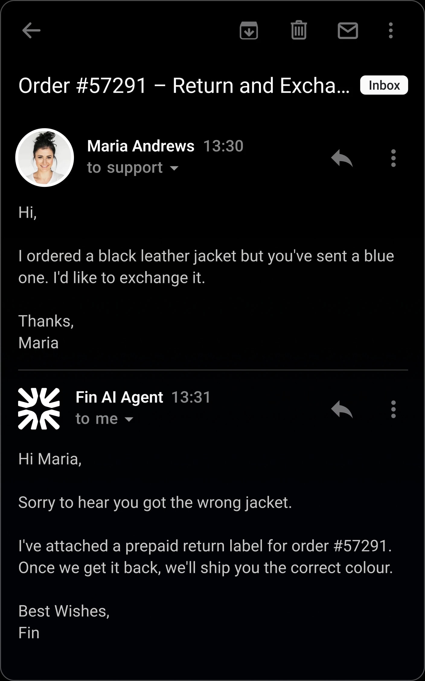 Fin for email hero image