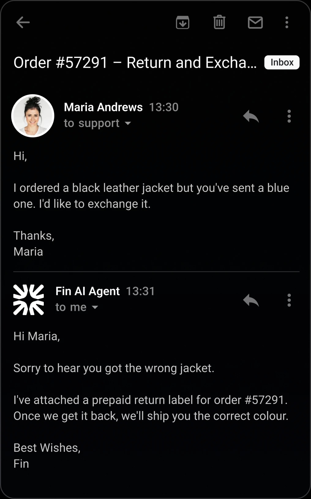 Fin for email hero image