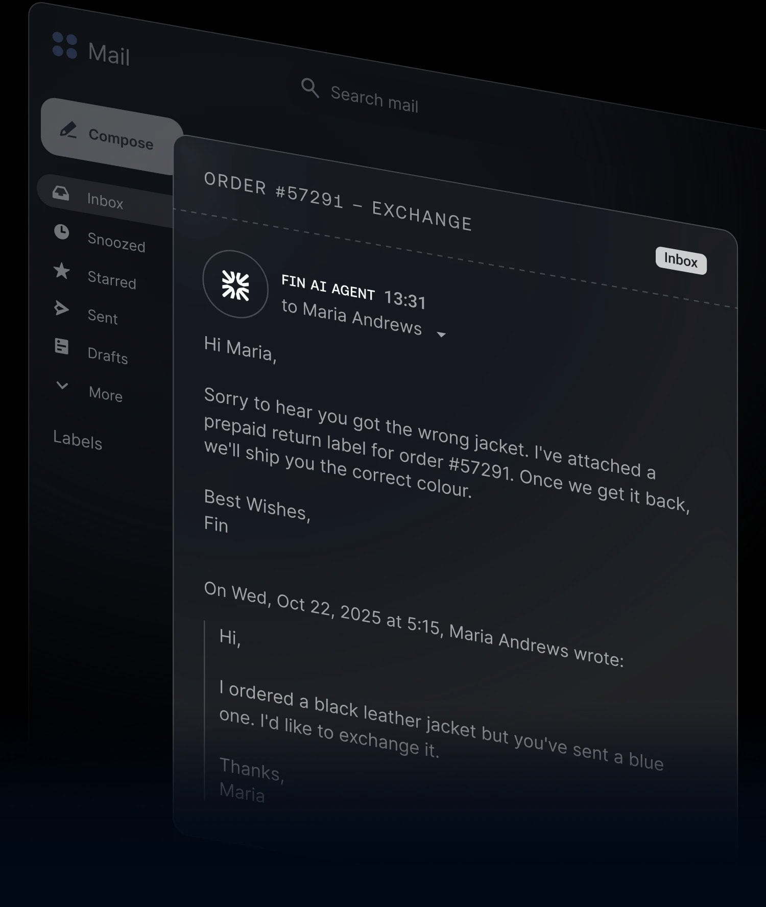 Fin for email hero image