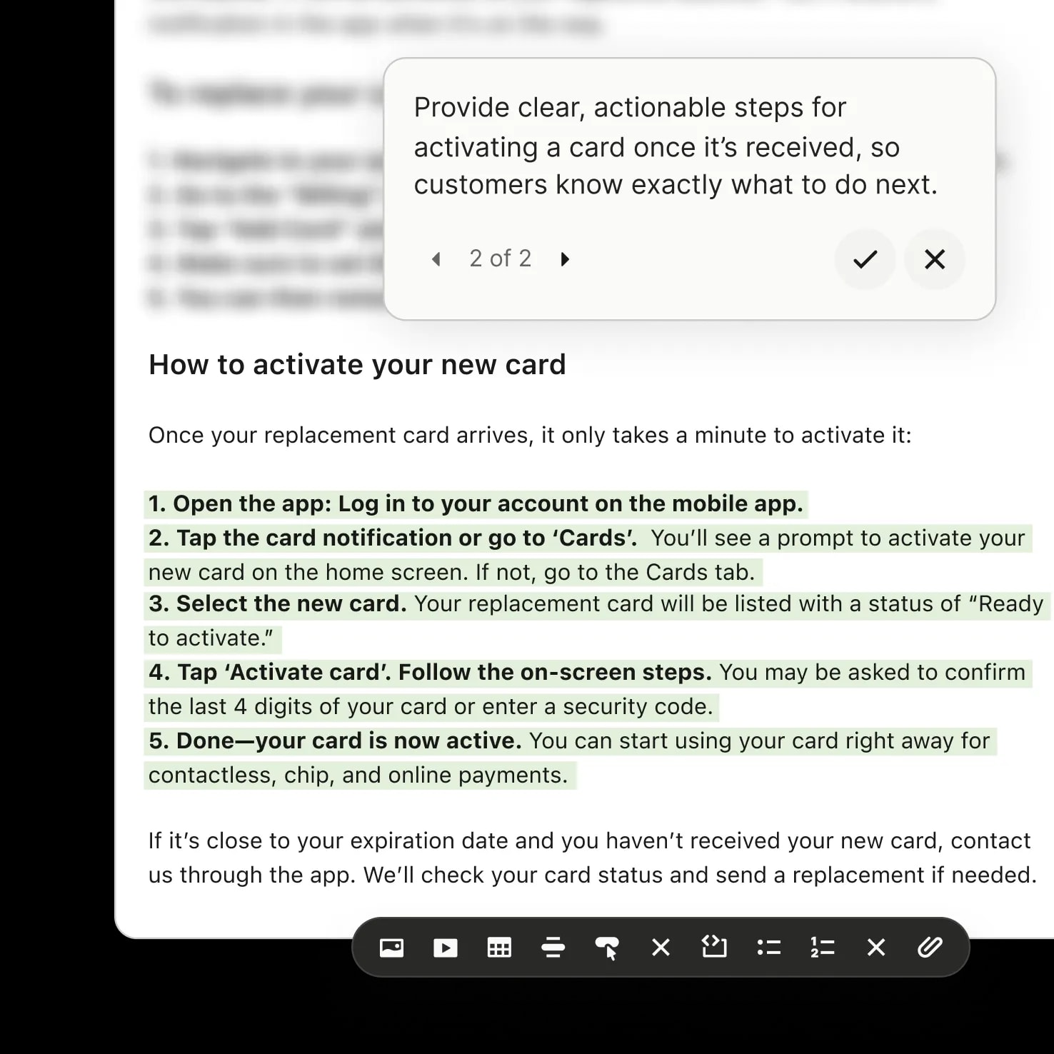 Optimize Dashboard One-click Accept
