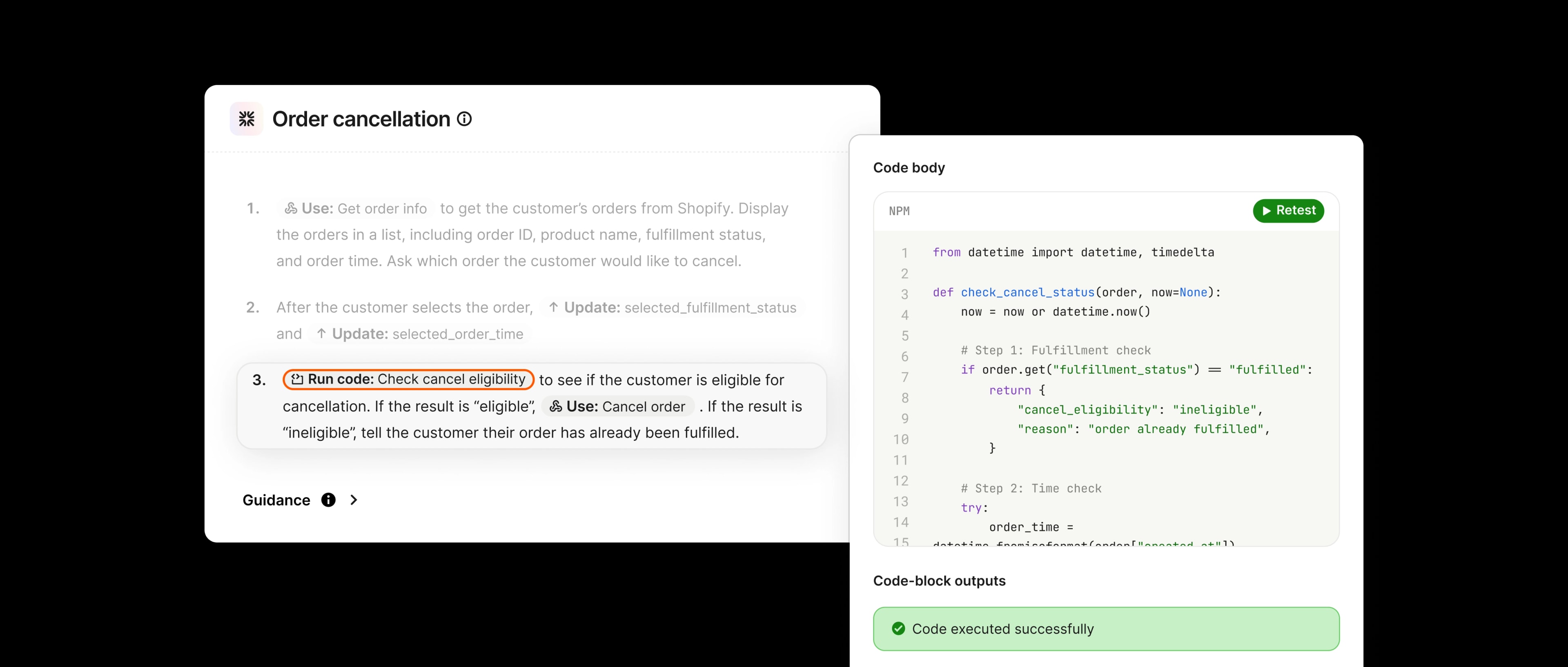 Code UI