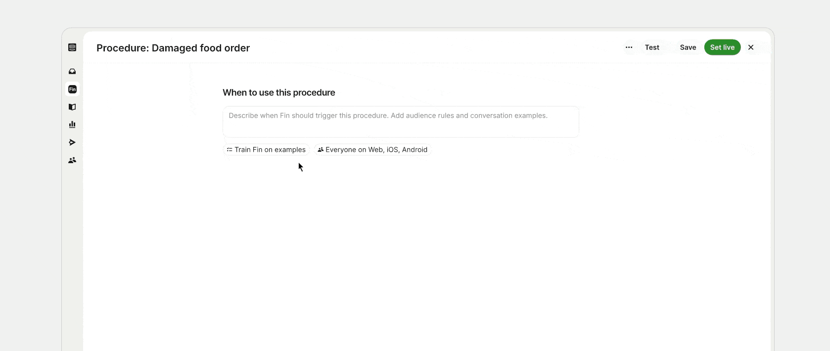 Procedures