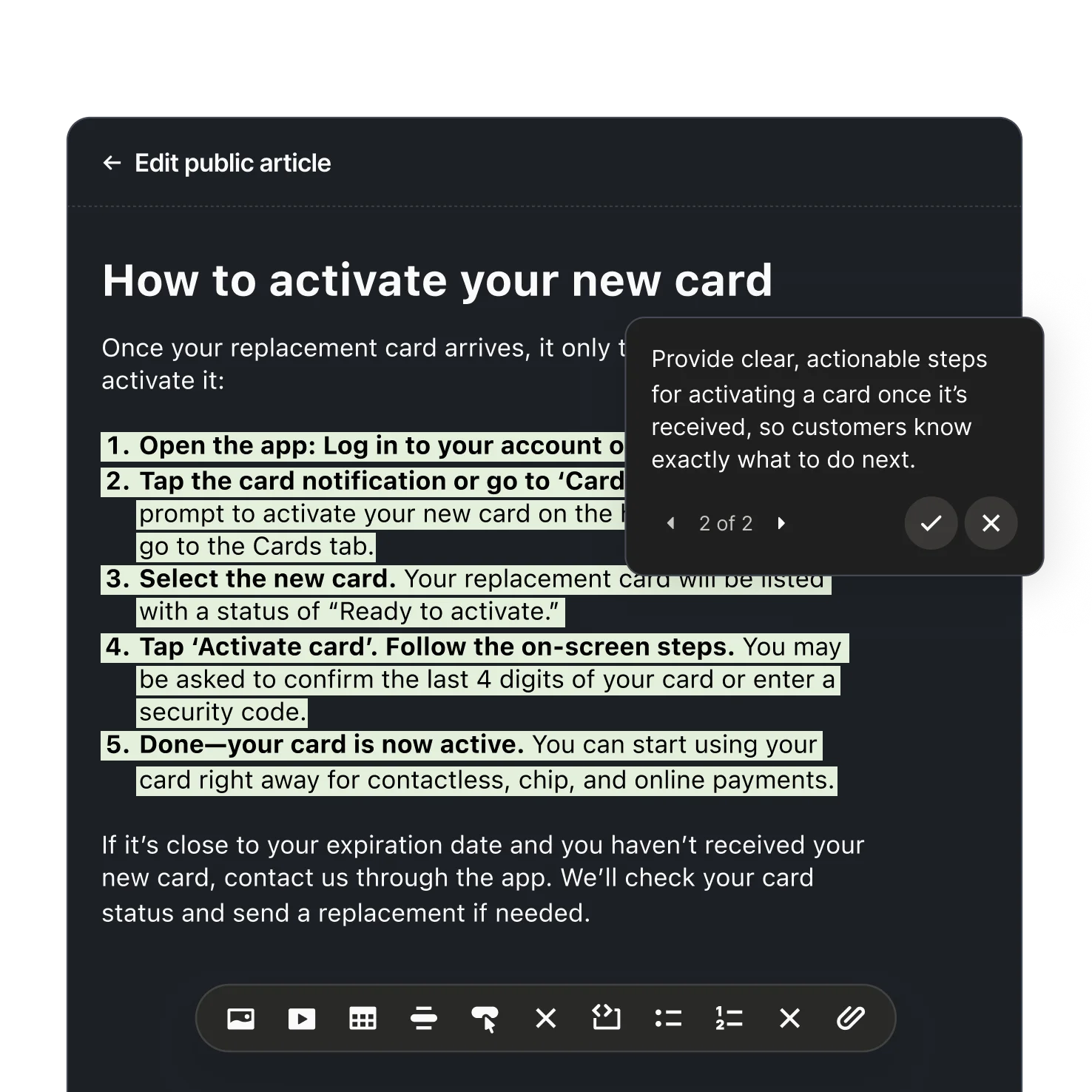 AI Suggestions