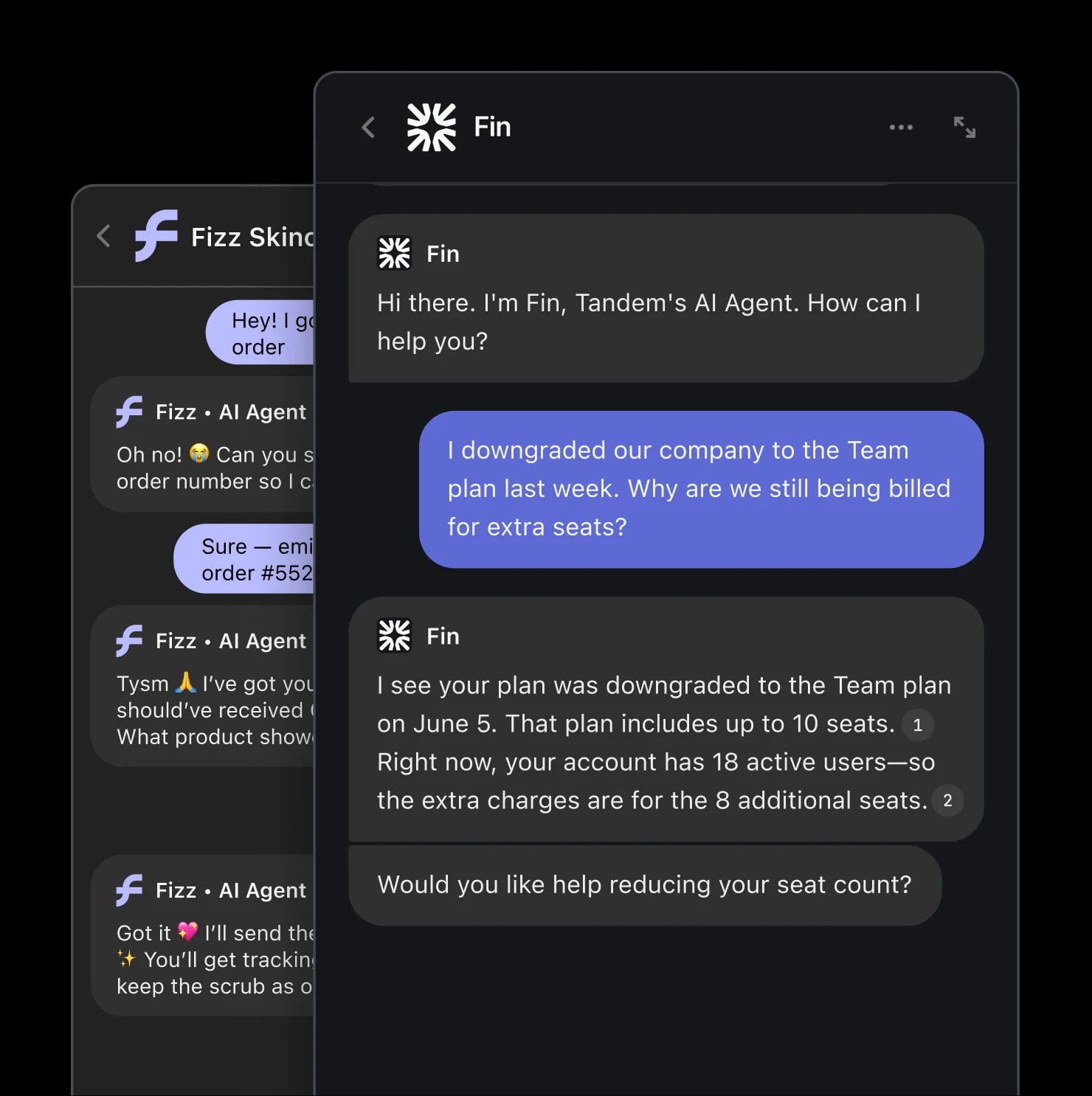 Live chat