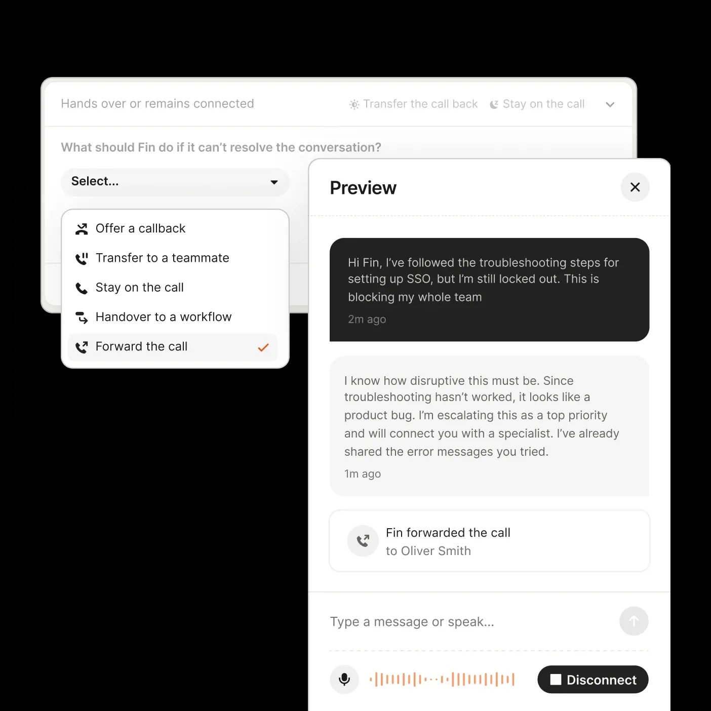 Test handoffs before launch