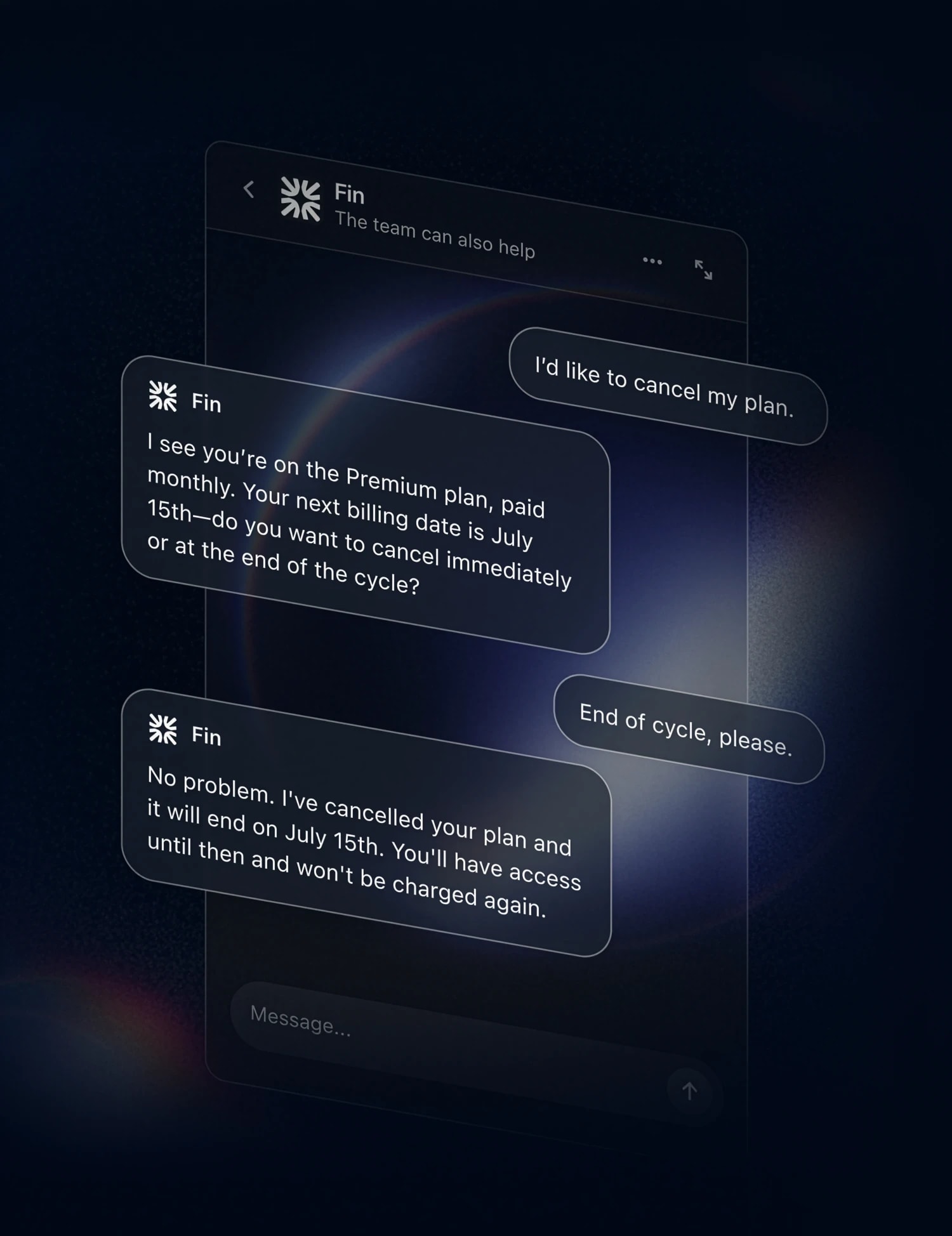 Fin for Messenger hero image
