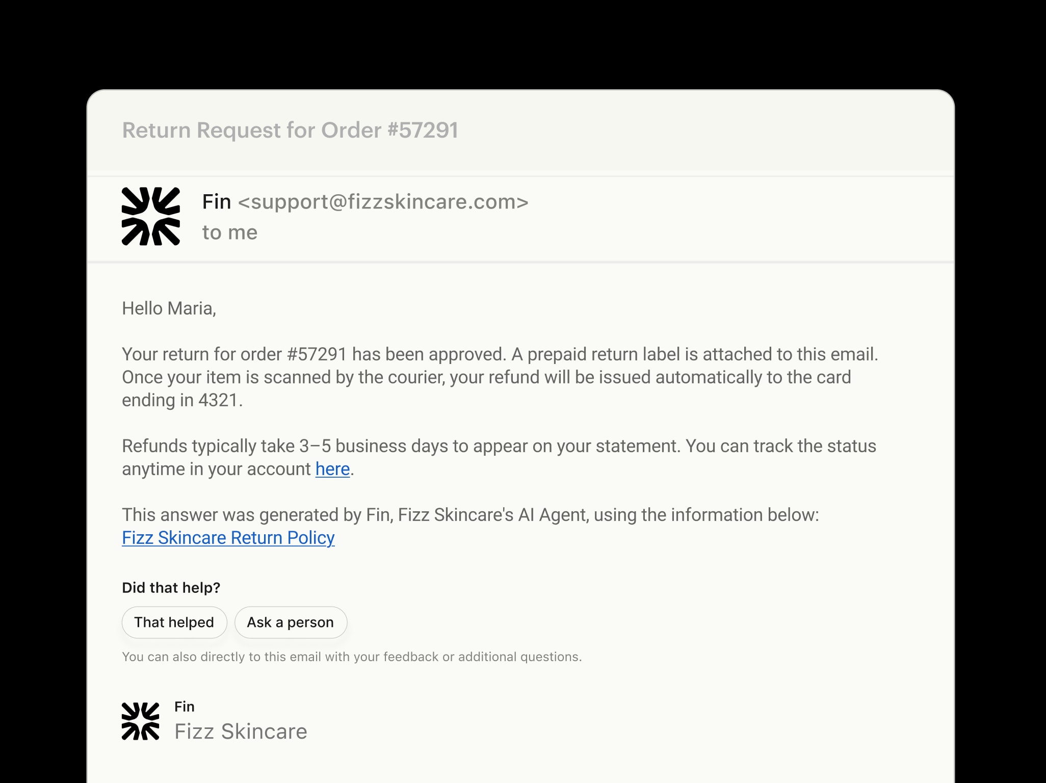 Email UI