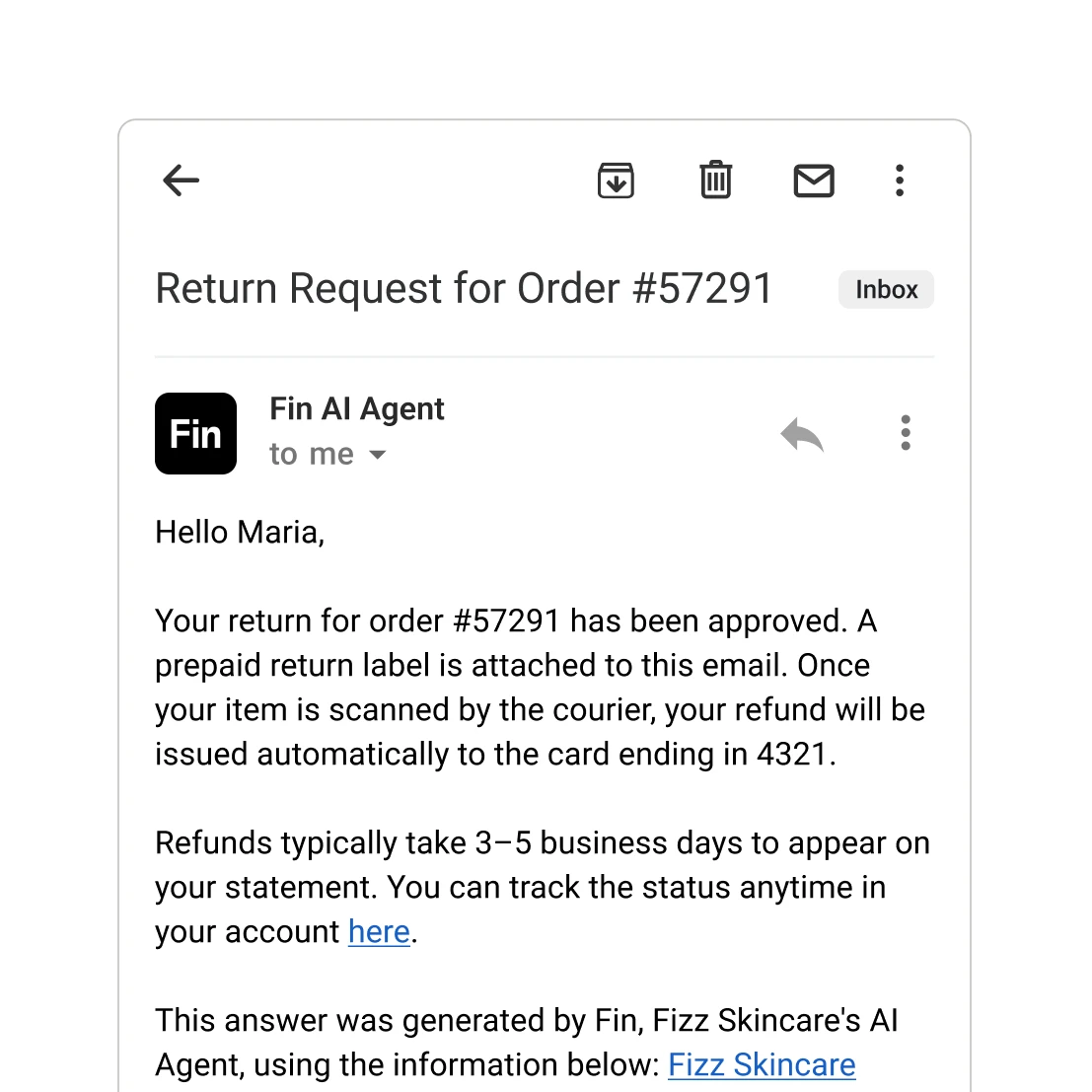 Email UI