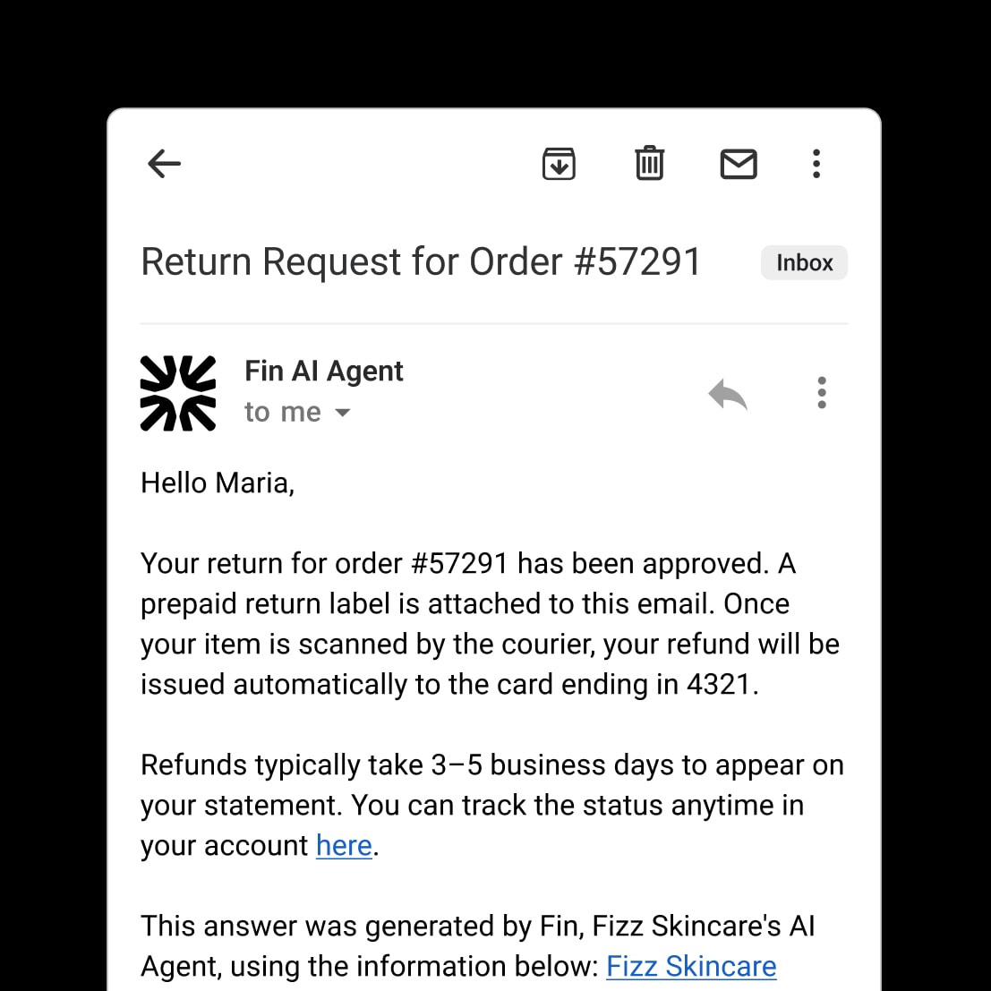 Email UI