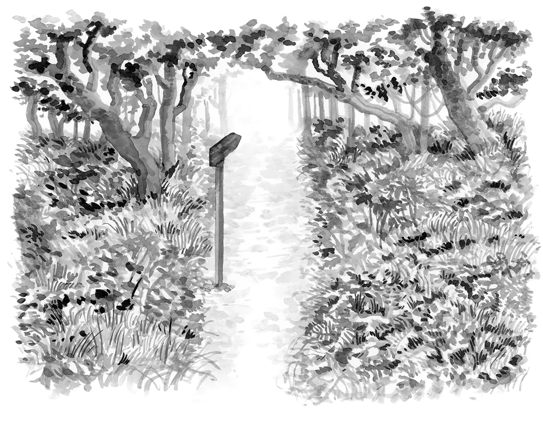 An illustration depicting the new way of doing things.