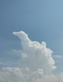 An image depicting the feeling of a cloud.