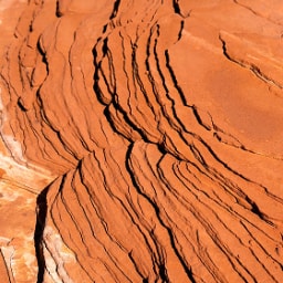 An image depicting the feeling of rocky land.