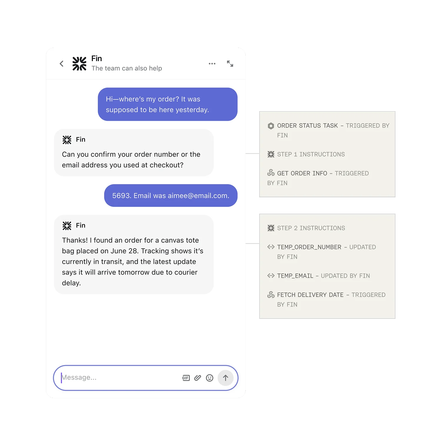 Resolving ecommerce issues like cancellations, shipping, and returns on mobile