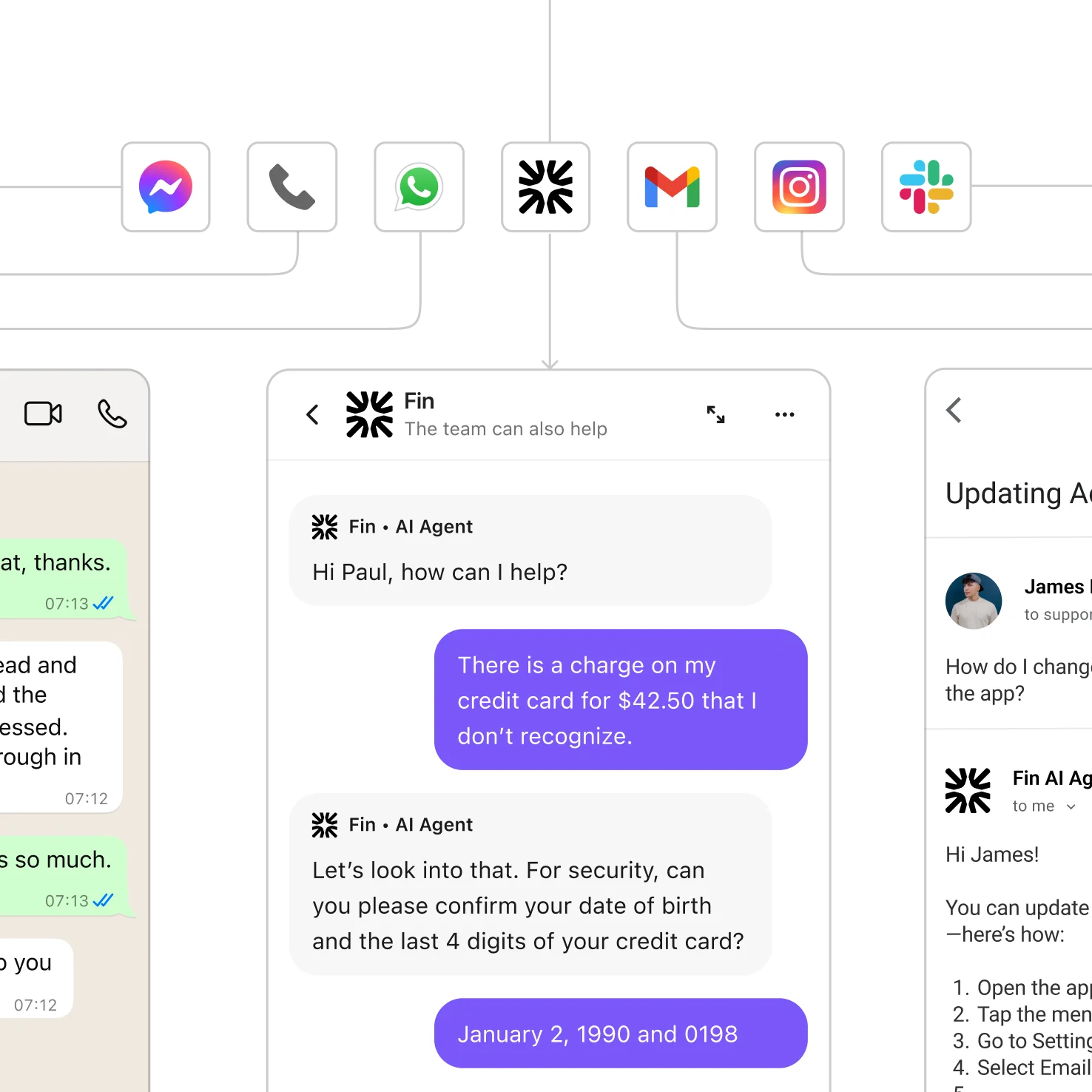 Visual showing modular deployment options across your stack (mobile)