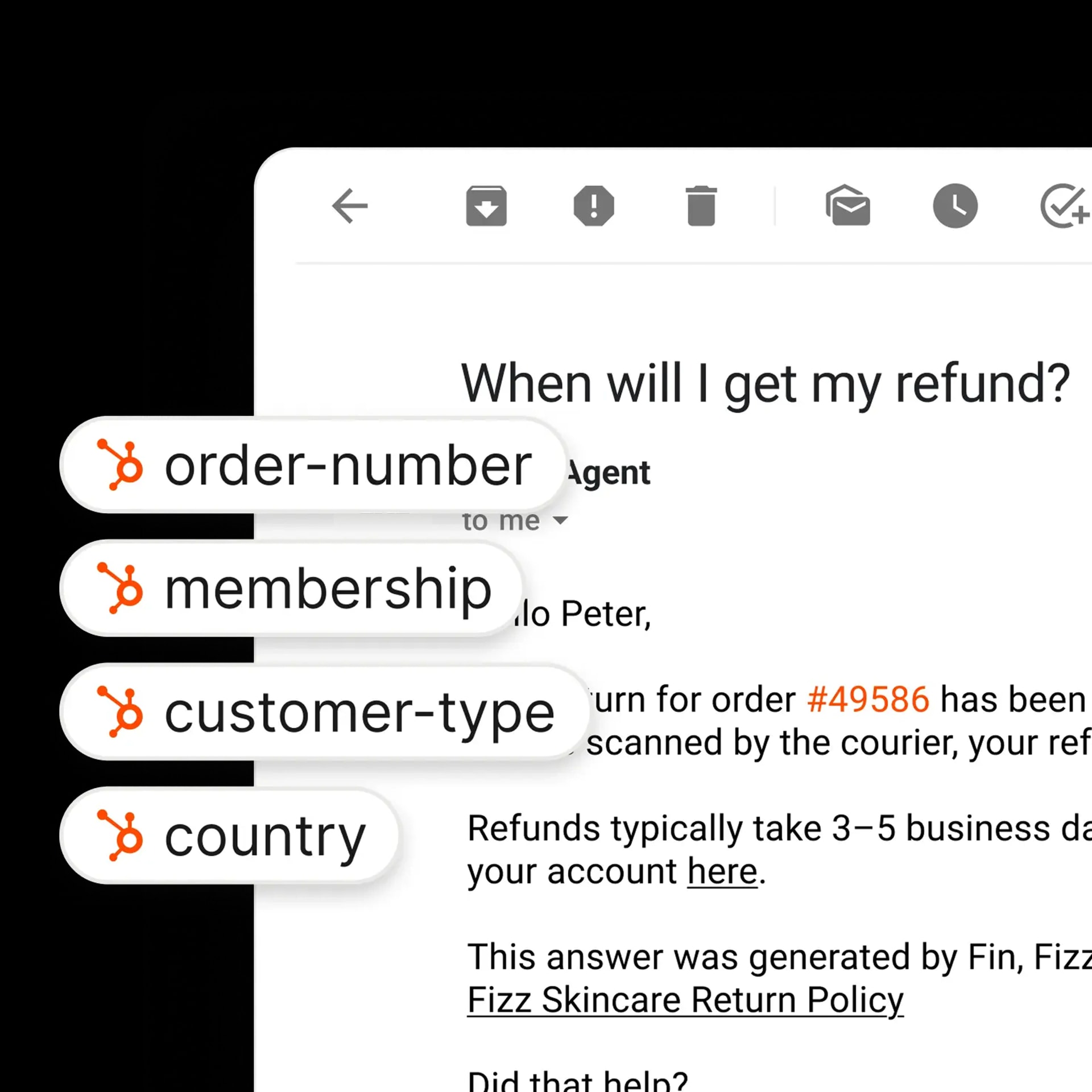 Fin for HubSpot