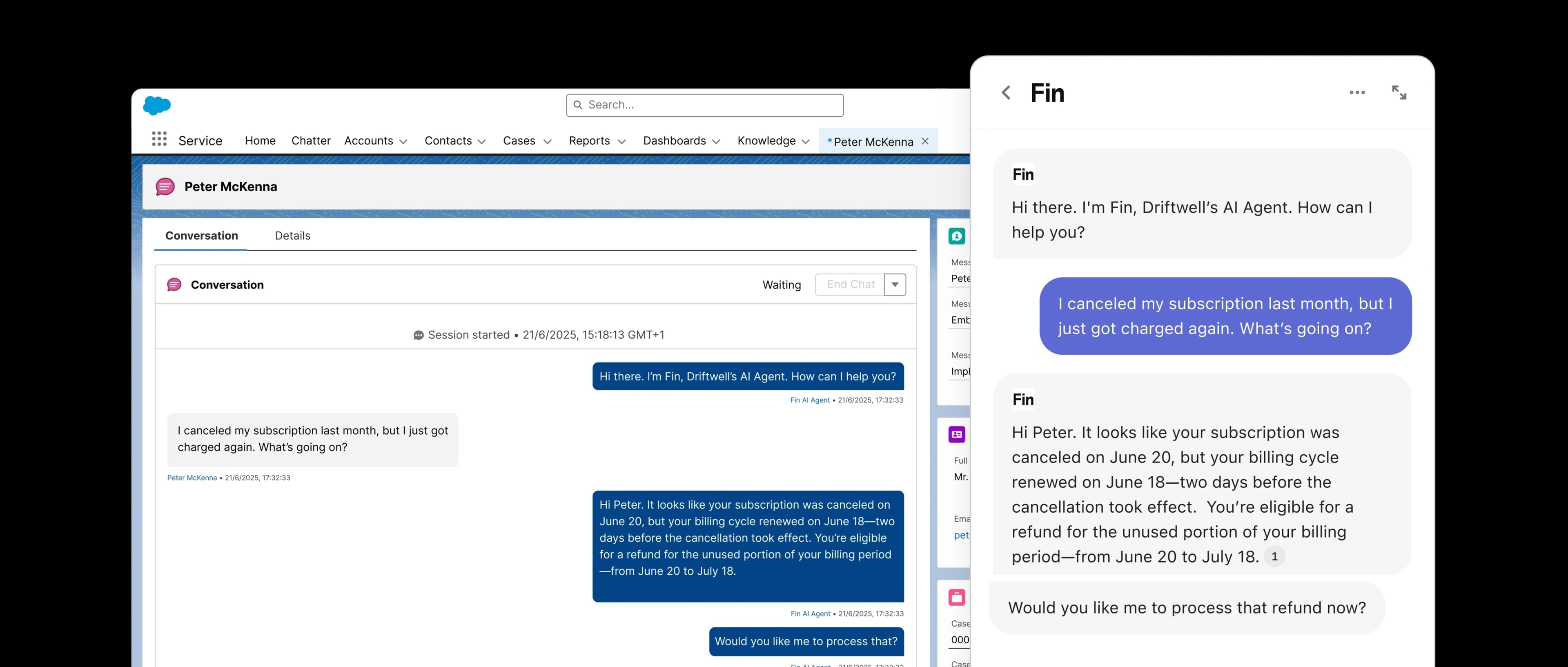 Fin for Salesforce