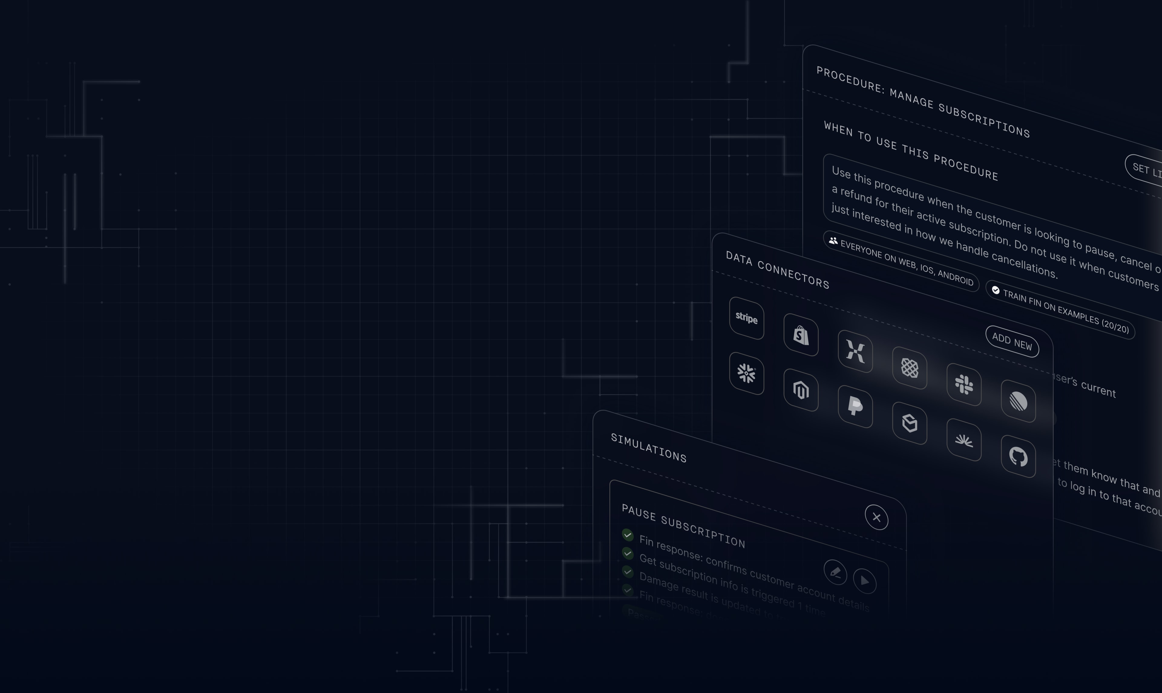 A decorative background depicting a gradient of colors