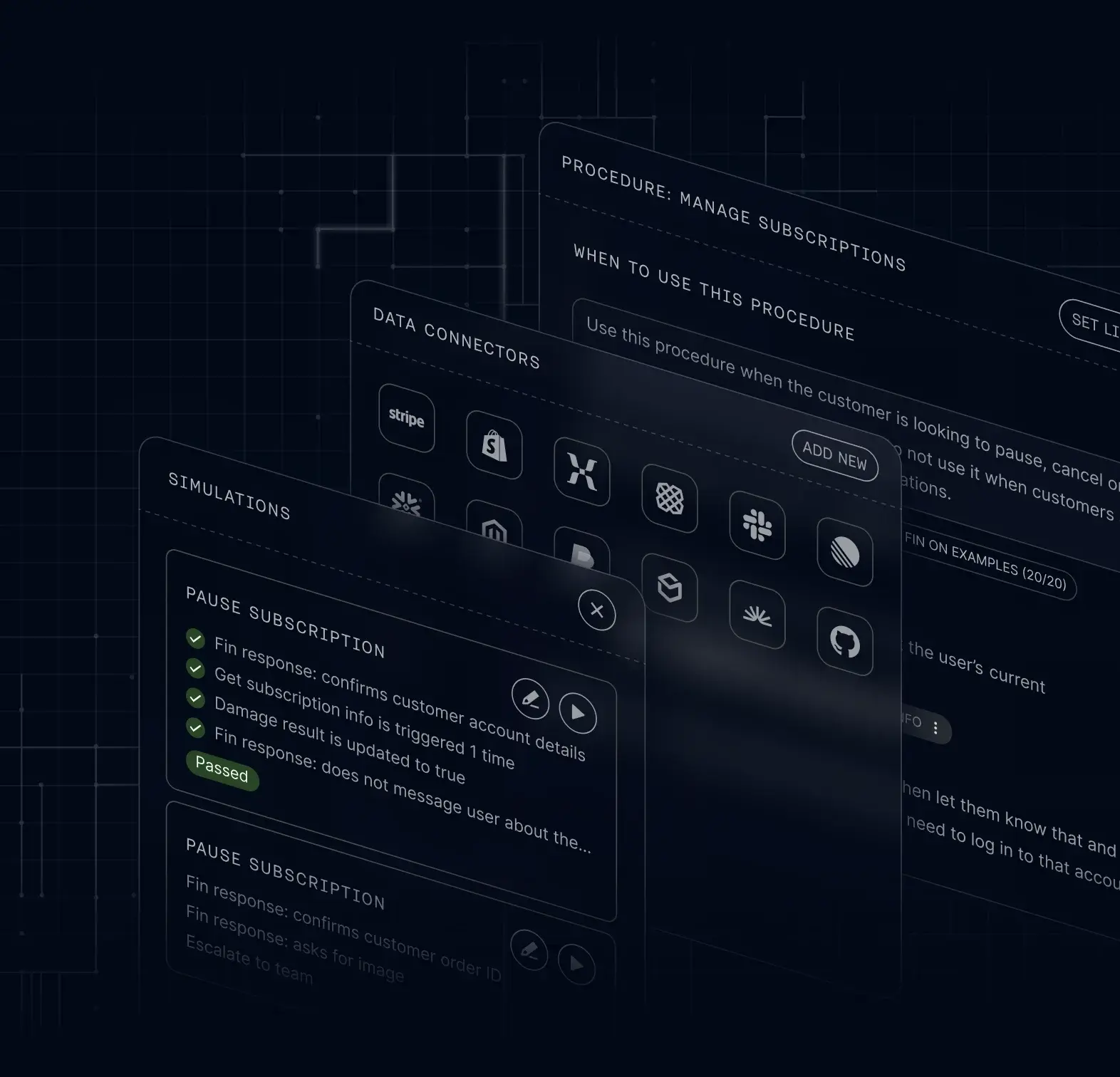 A decorative background depicting a gradient of colors