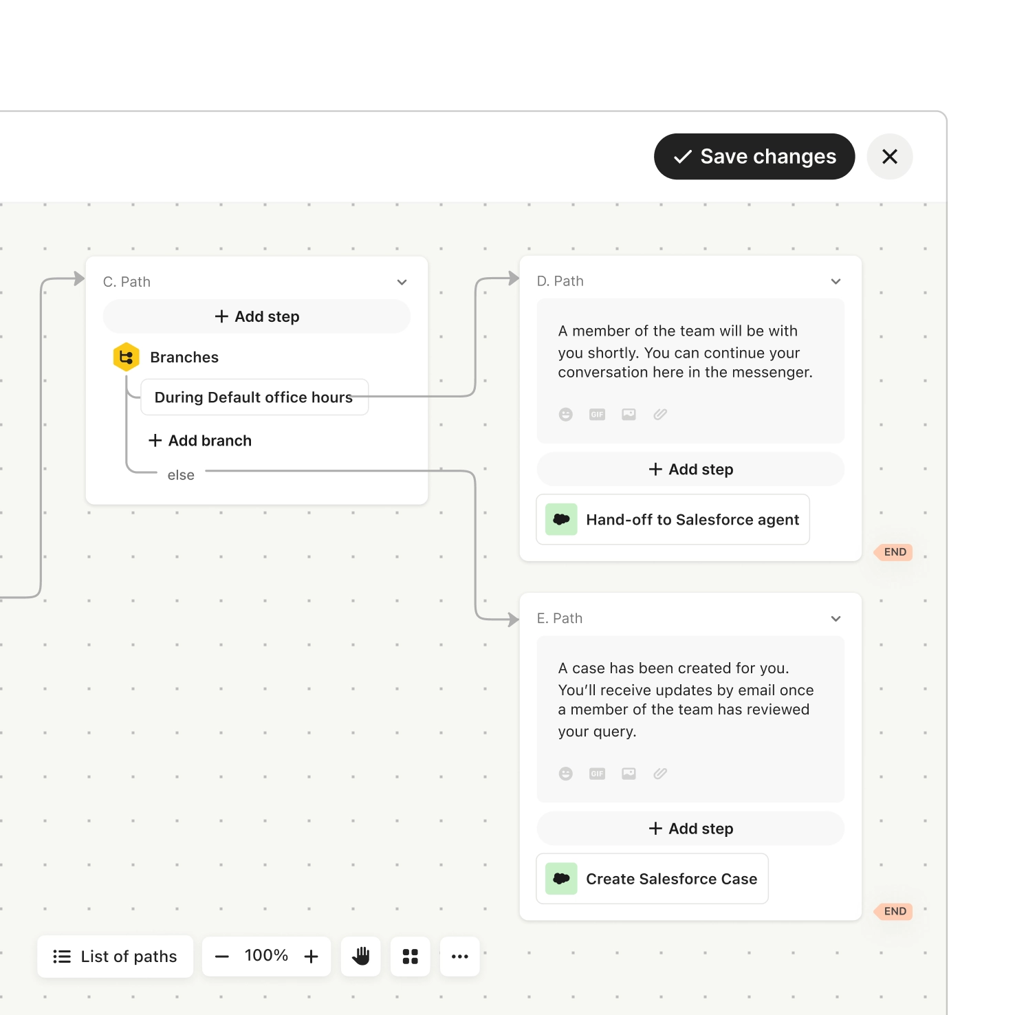 Follows your exact workflows