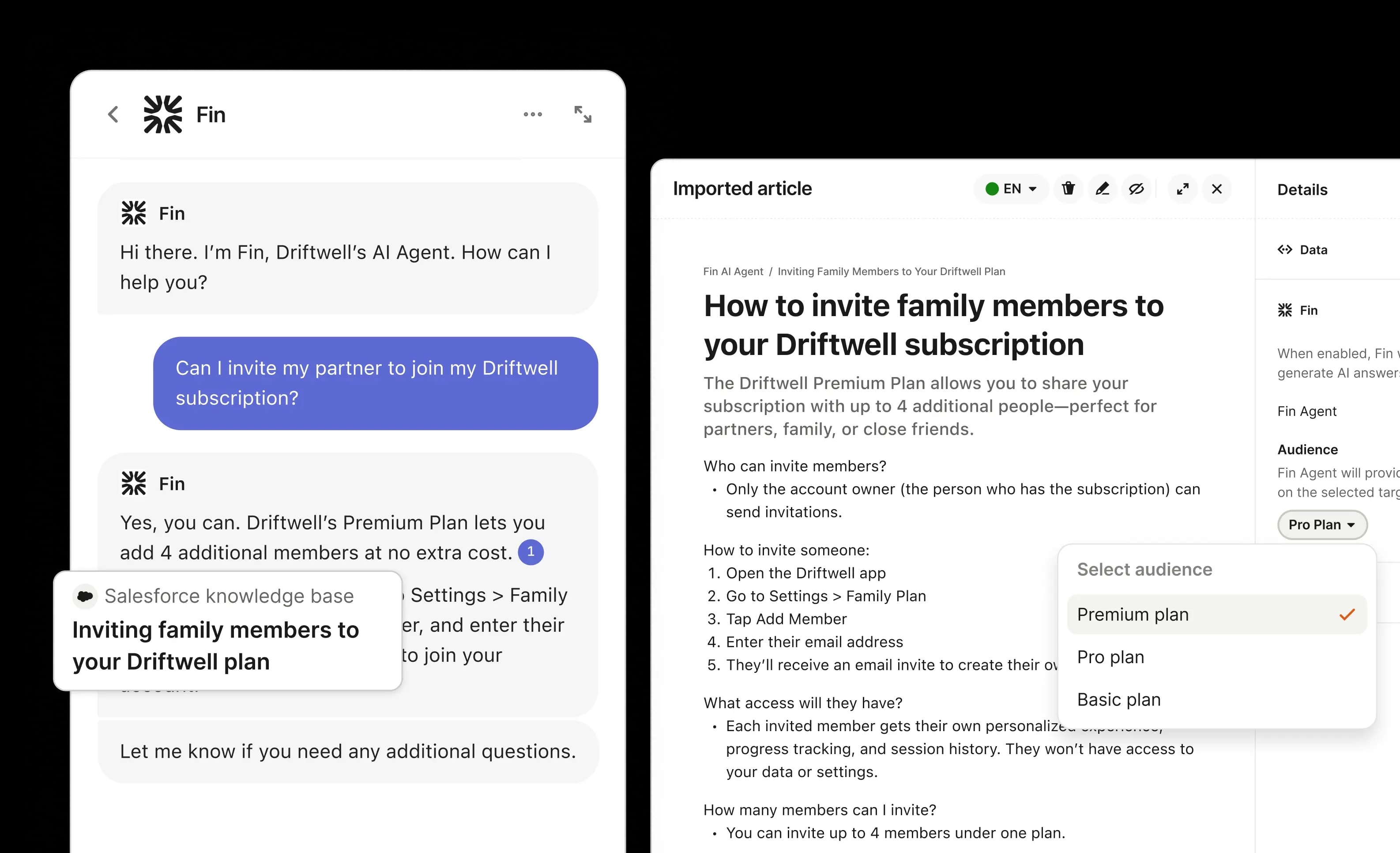 Adapts to your brands, teams, and tiers