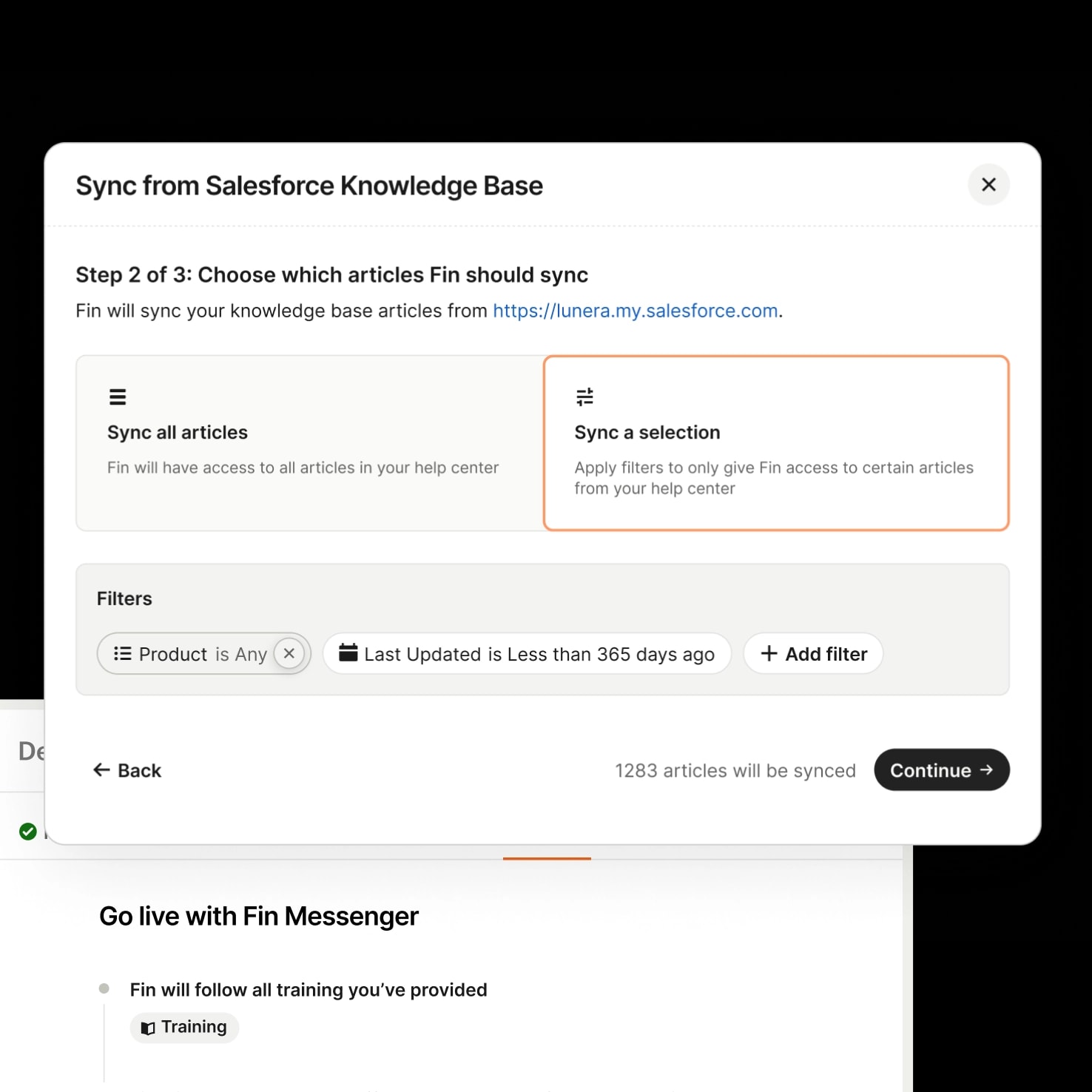 Connects directly to Salesforce—no migration required