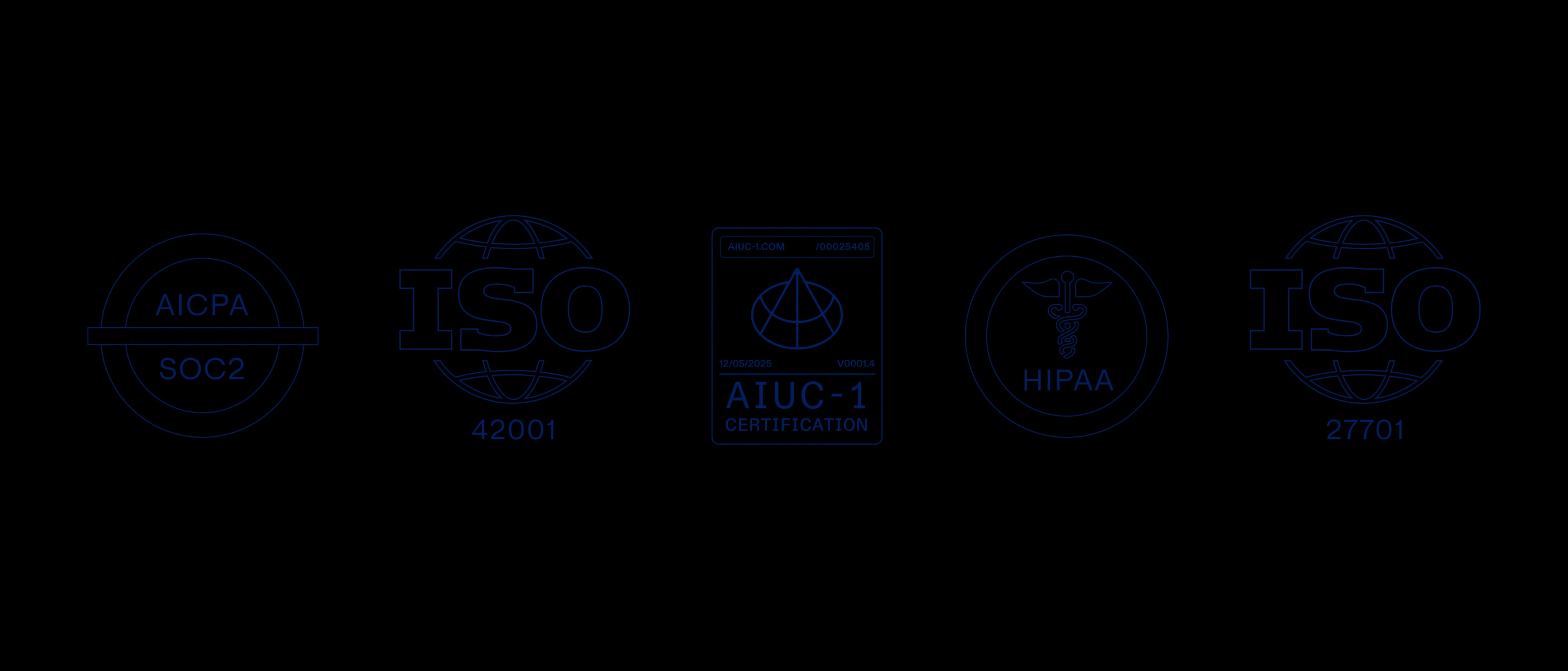 Security certifications and compliance