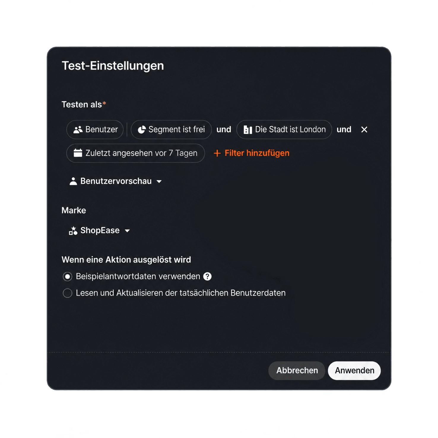 Zielgruppentests