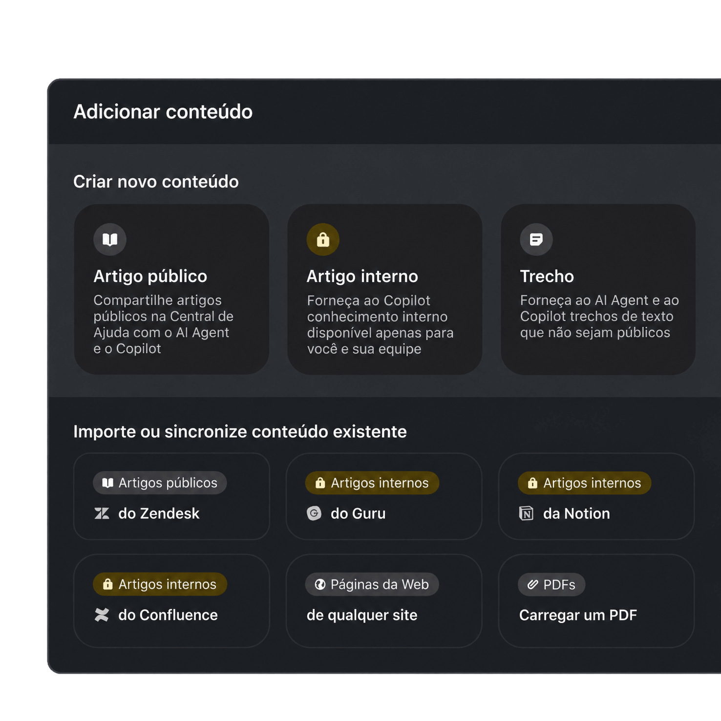 Fontes de conhecimento