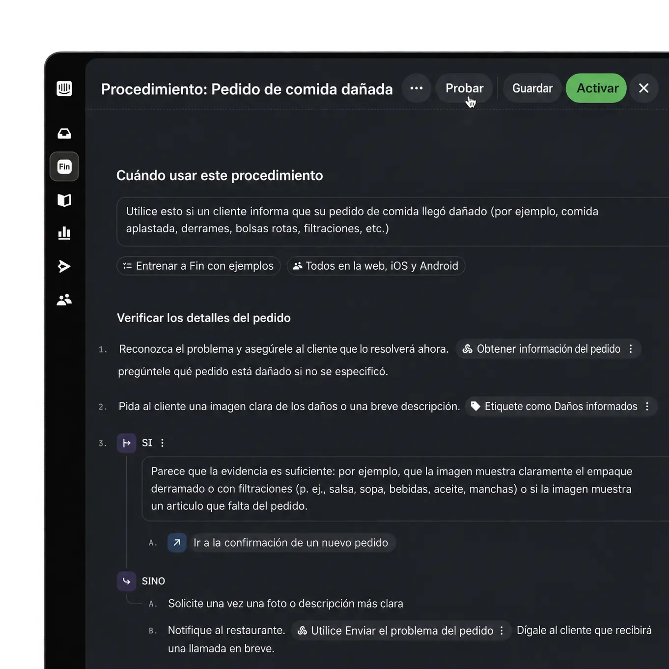 Pruebas de simulación