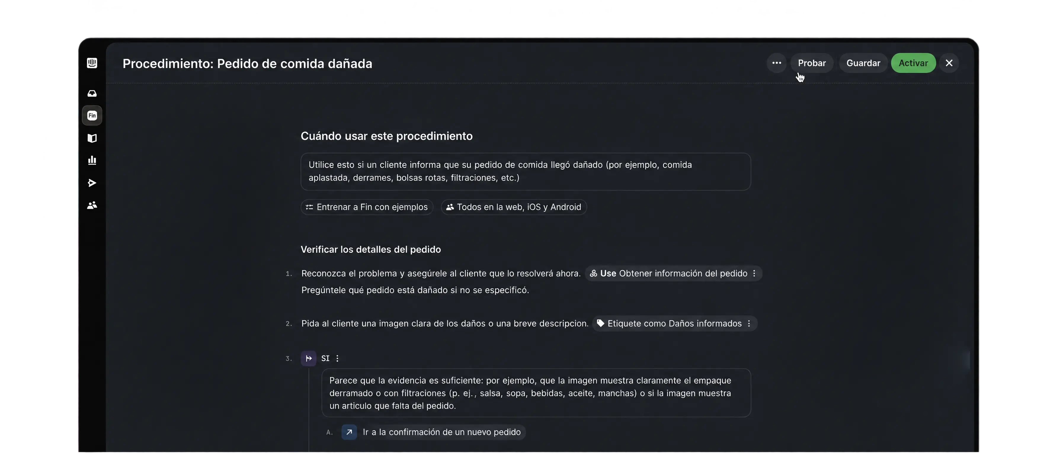 Pruebas de simulación