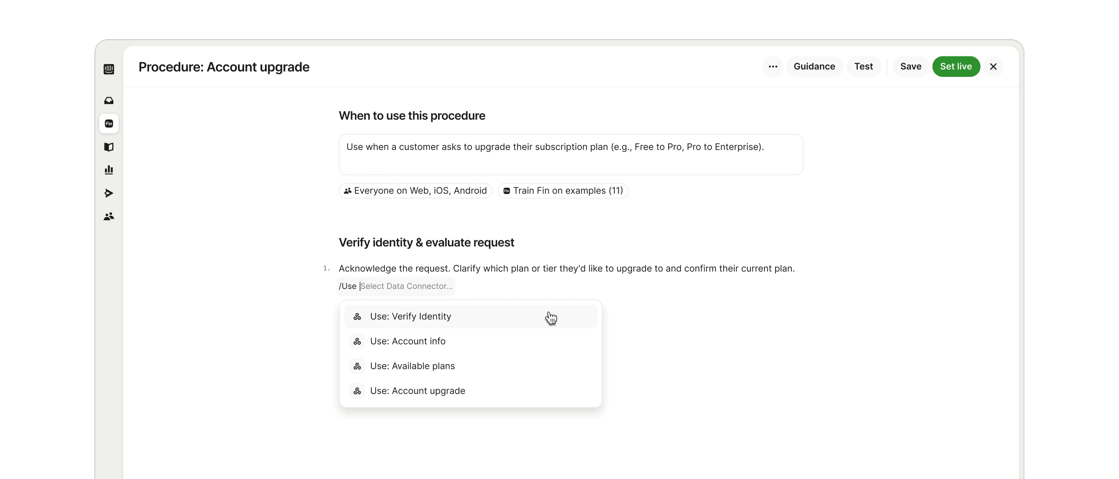 Train, Test, Deploy, Analyze workflow