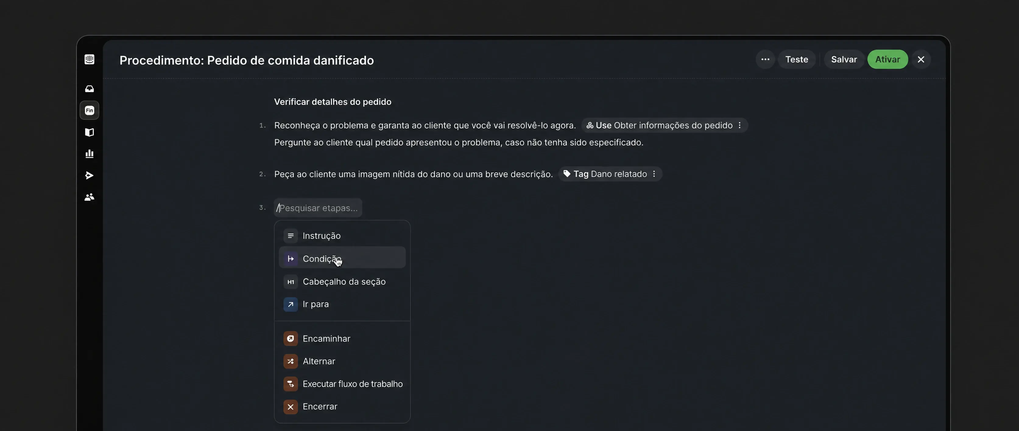 Procedimentos