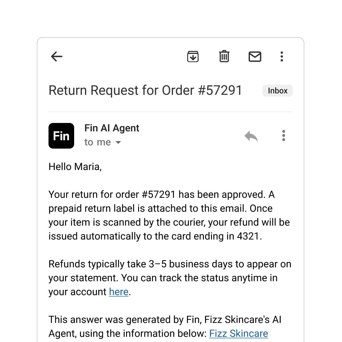 Email UI