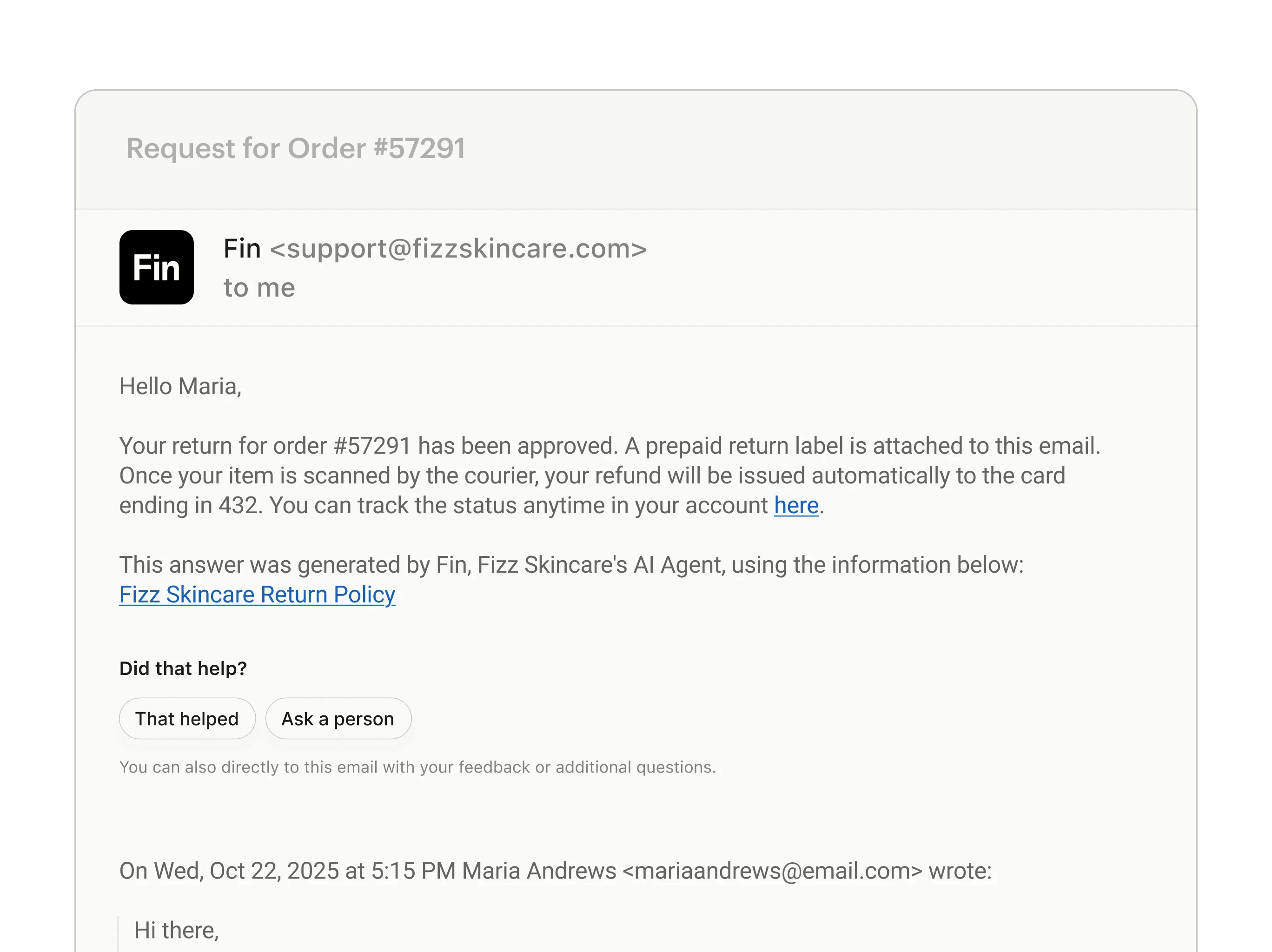 Email UI