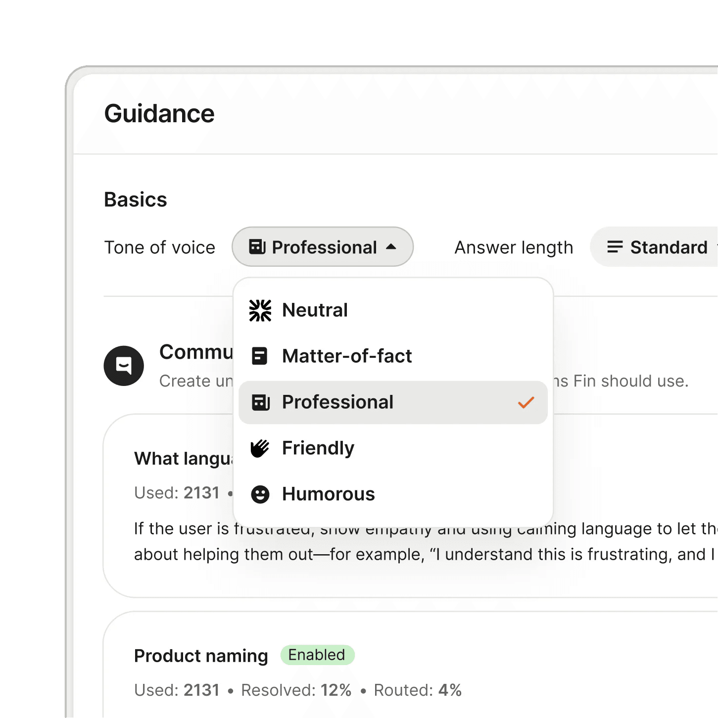 AI efficiency, human-quality service