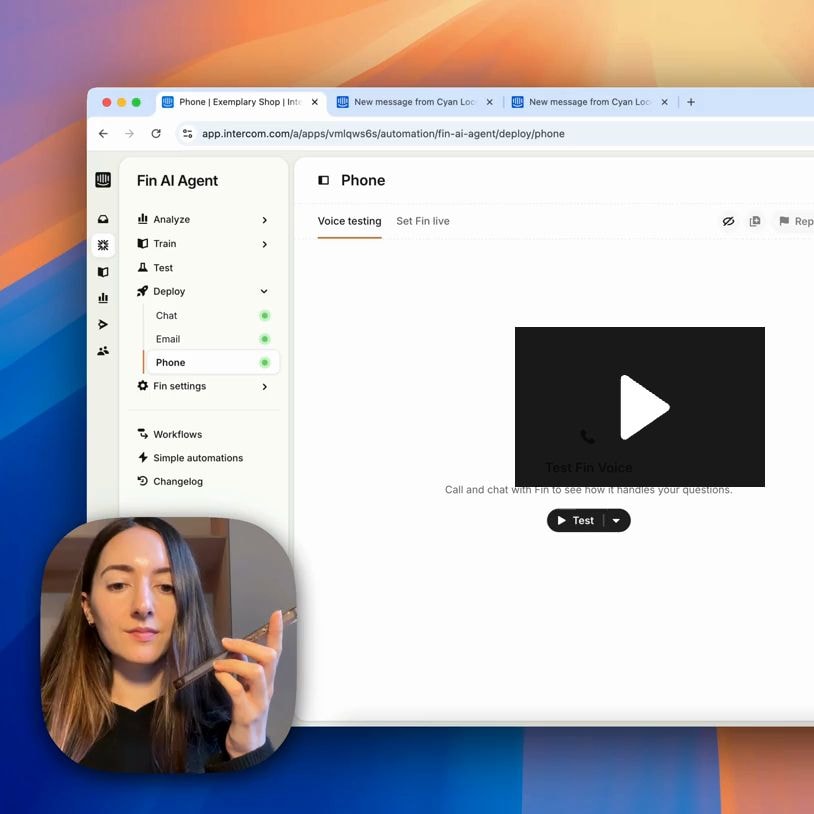 Fin Voice Demo Video