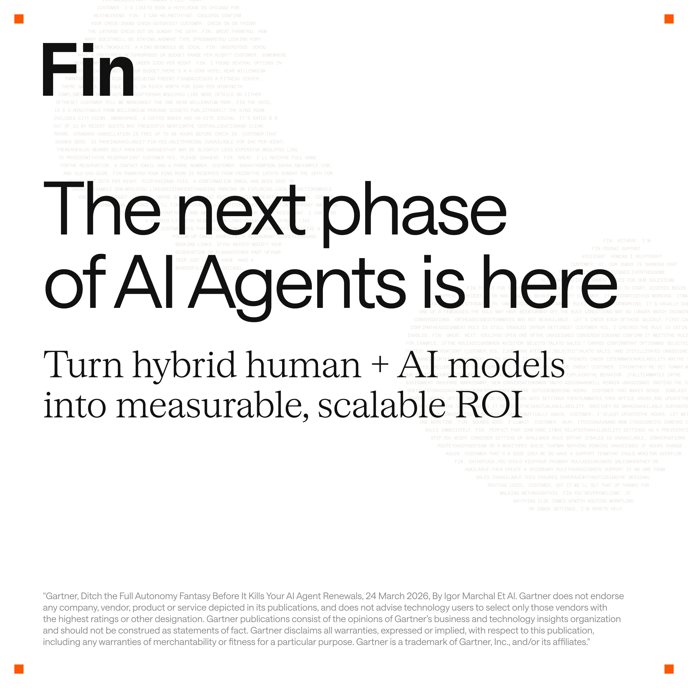 The future of AI Agents is a human + AI workforce and that's where the real ROI happens