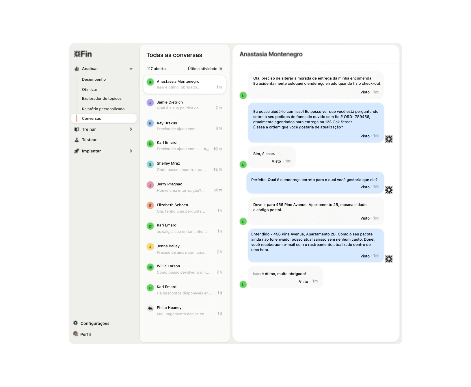 Bate-papo em tempo real omnichannel facilitado