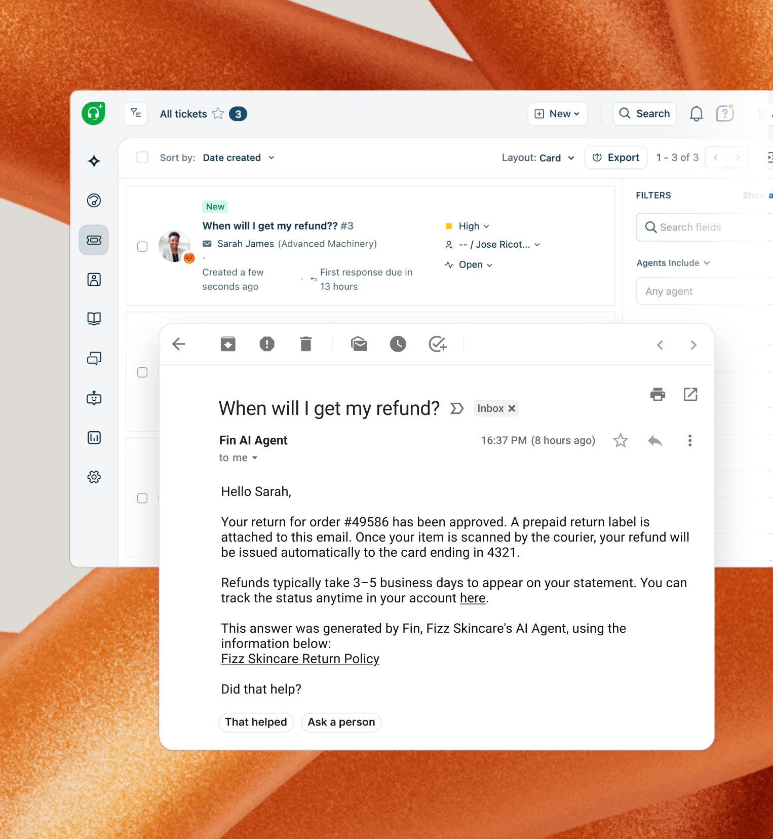 Fin for Freshdesk