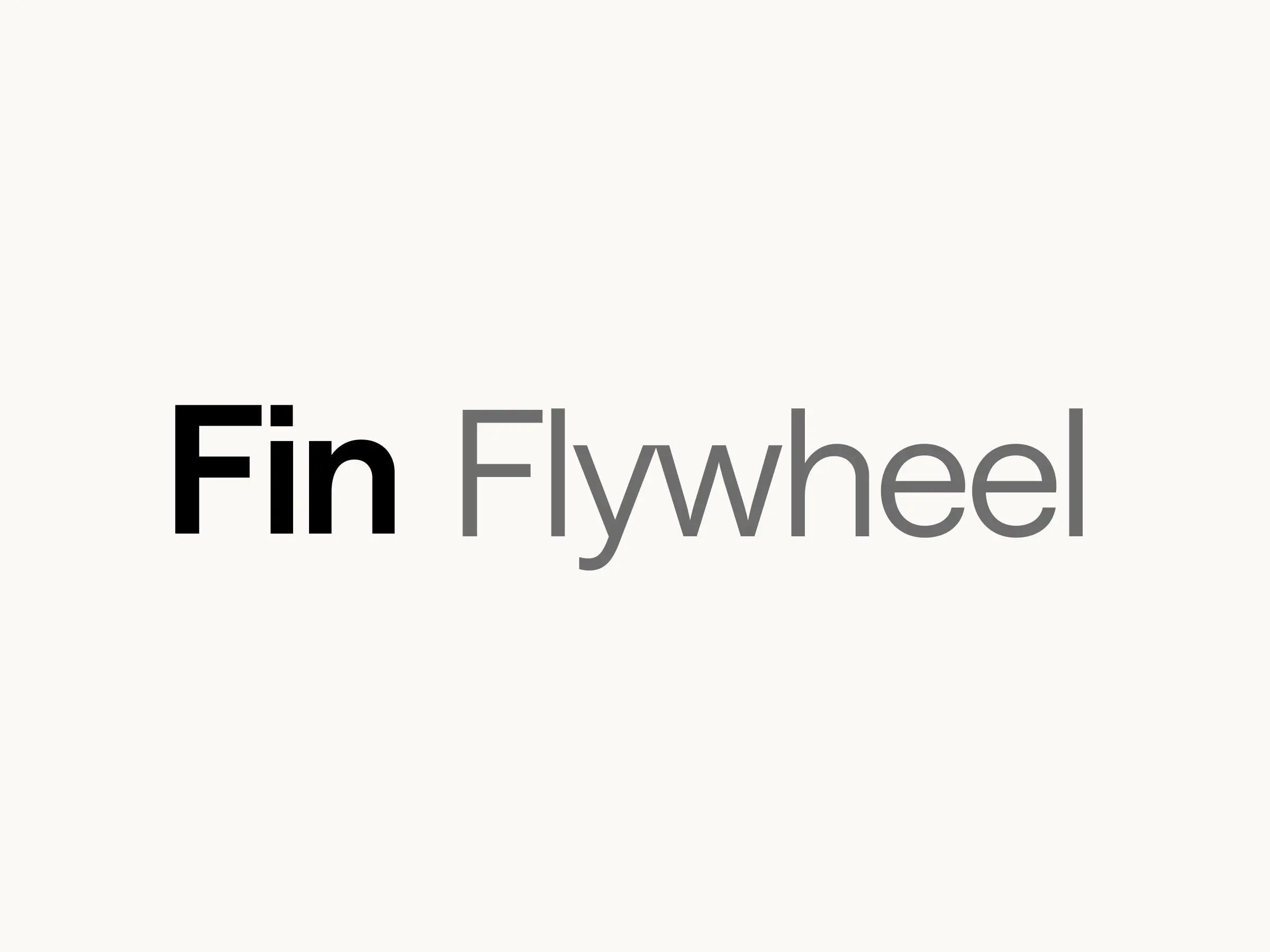 Fin Flywheel