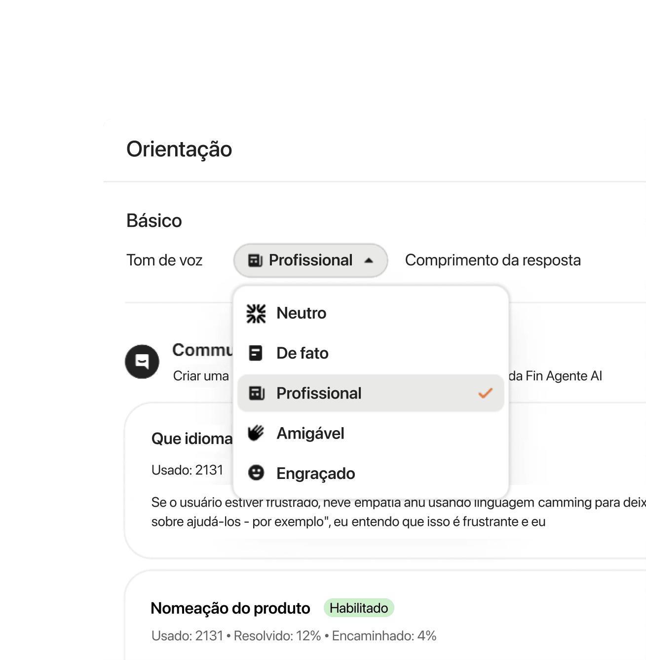 Eficiência de IA, qualidade humana