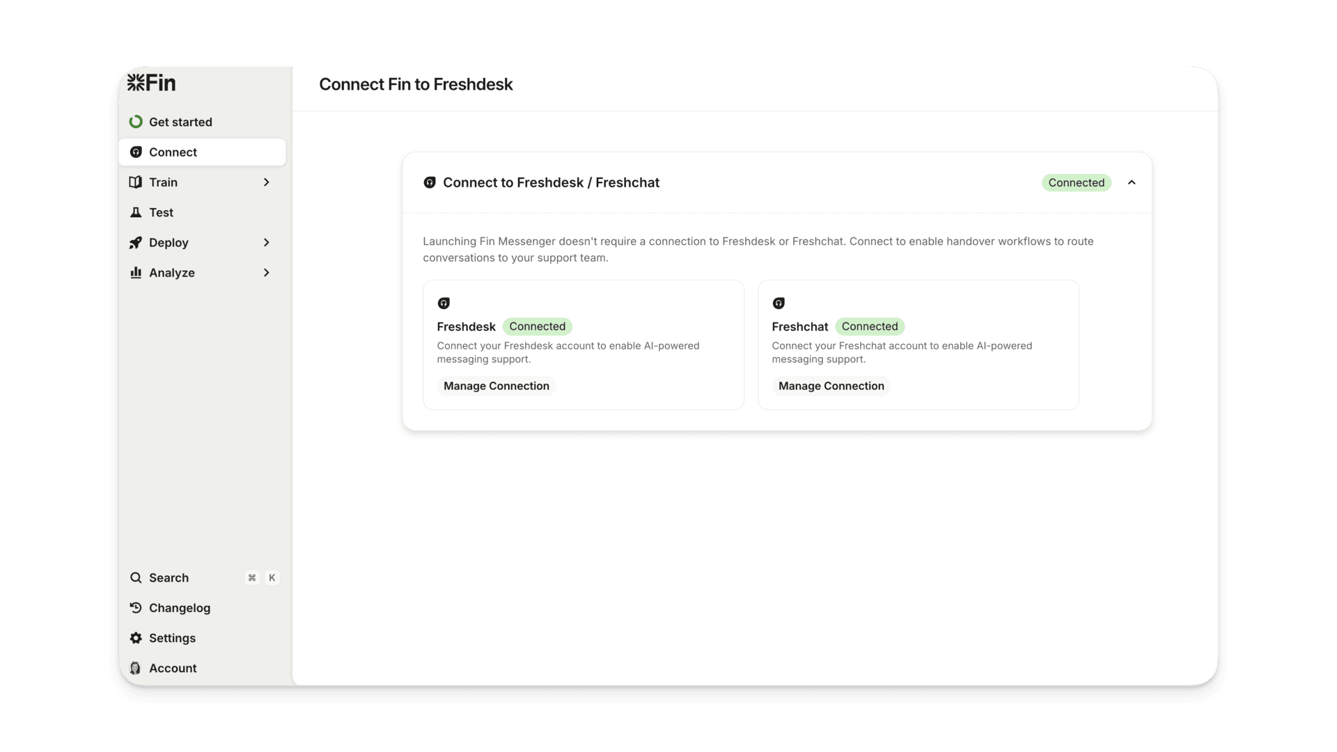 Fin for Freshdesk