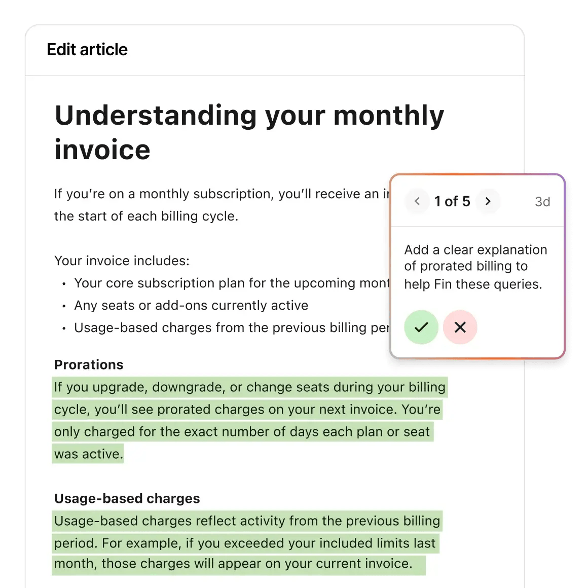 Self-improving system